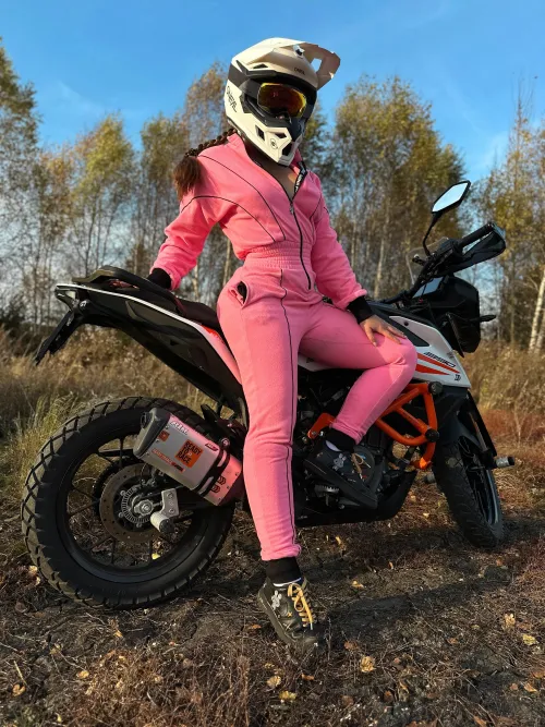 I love long motorcycle rides