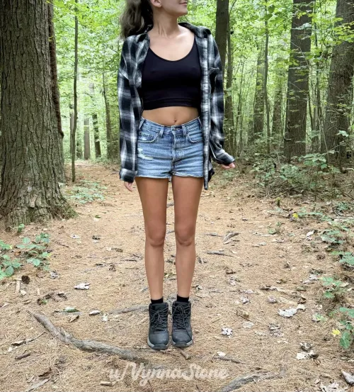 It got a little cold back in the woods