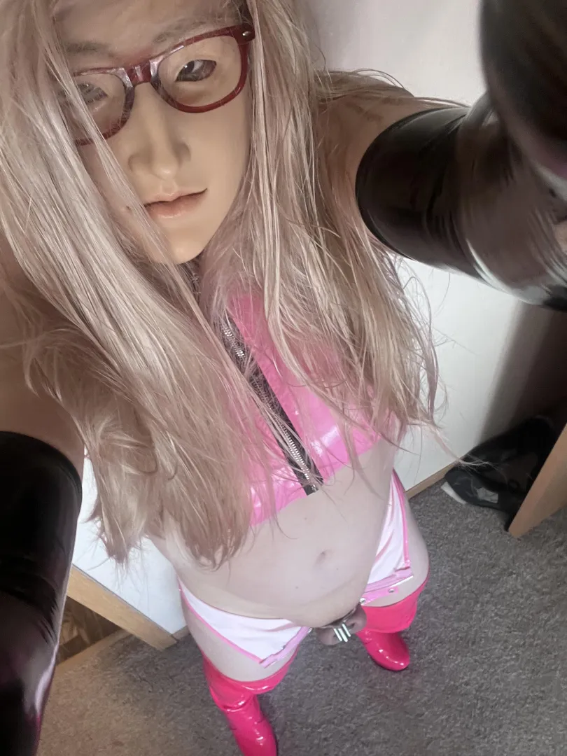 Love being a rubber sissy doll