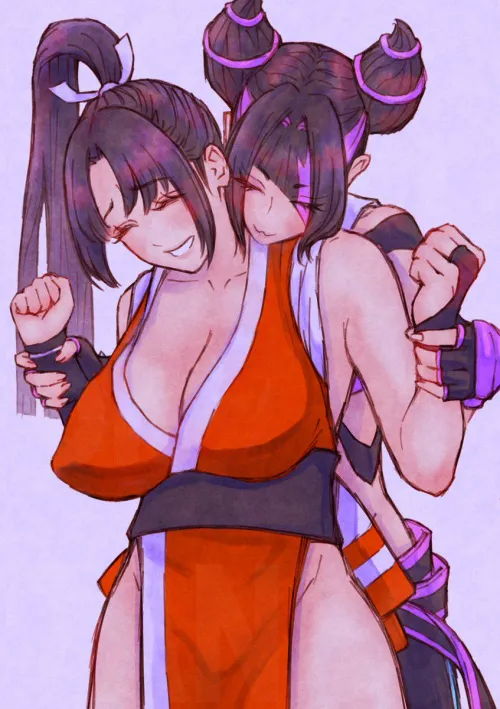 Mai and Yuri (delarocha82)