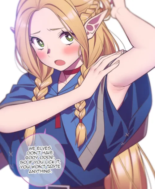 Marcille's pit check [Delicious in Dungeon]