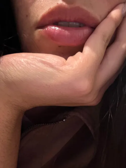 Meet my natural lips...