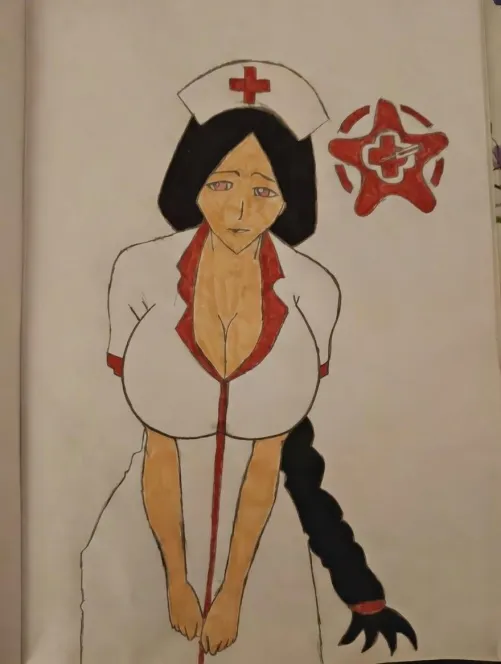 Nurse Unohana My OC art