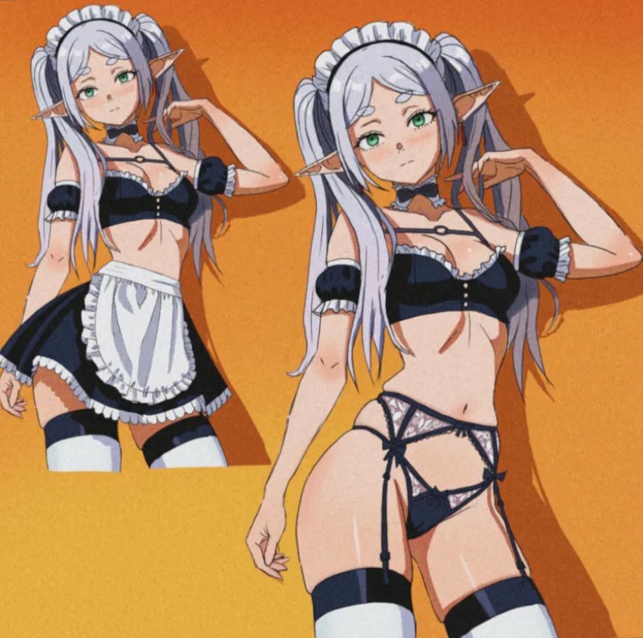 Outfit looks good [Sousou no Frieren] (josivalart)