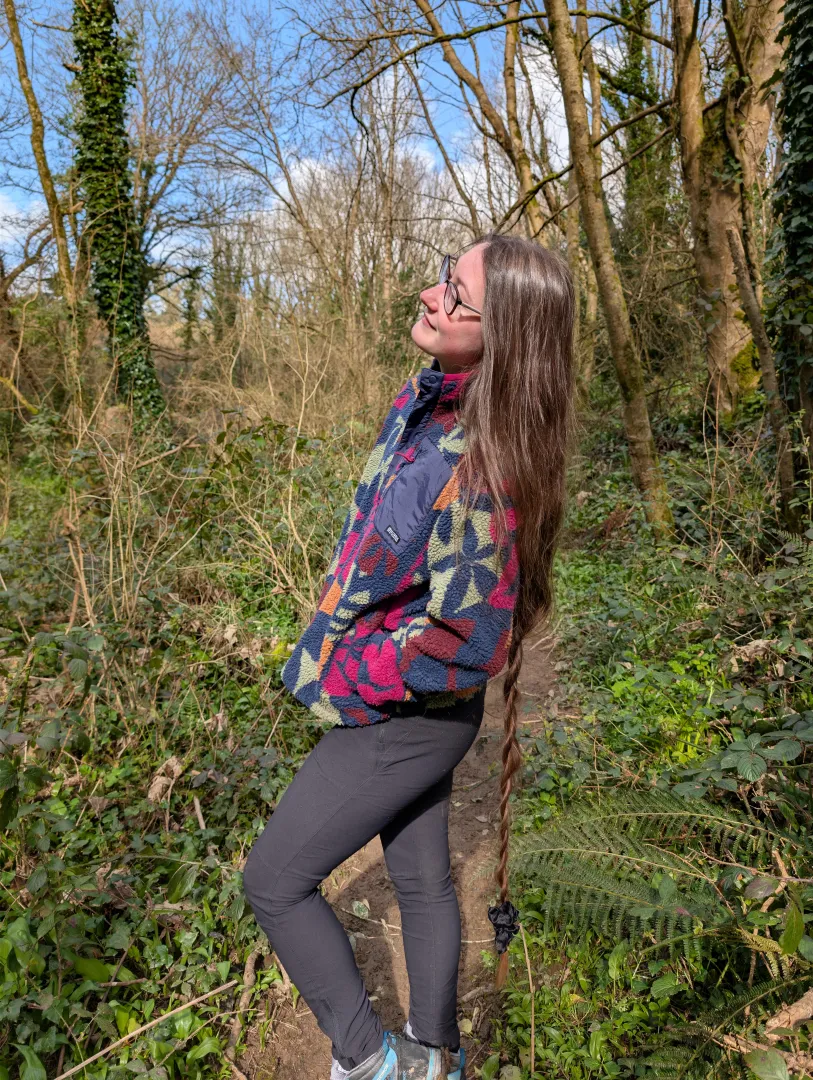 Soon I'll be ticking my hair into my boots