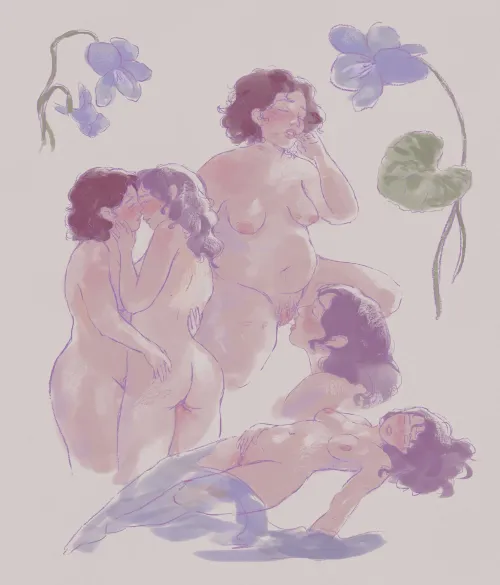 violets & vulvas (judilyart)