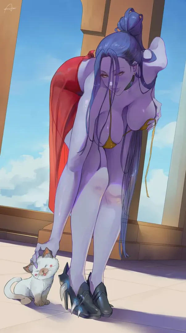 Widowmaker no es tan mala (Araneesama).