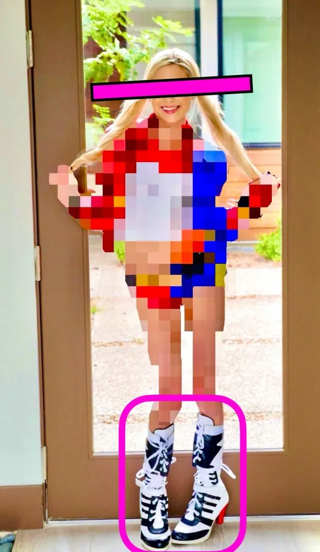 Your daughter is going to the basketball team’s Halloween party and she wants permission to spend the night. You said absolutely not, but then she showed you how it looks, and what she could do with Harley Quinn’s mallet, and now she can do whatever 