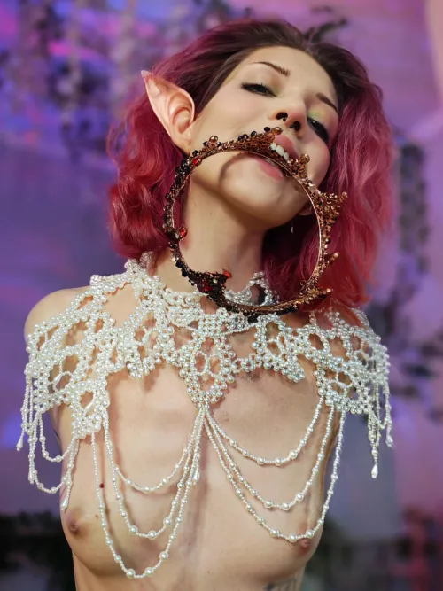 your elf queen demands your sword as tribute... hand it to me now