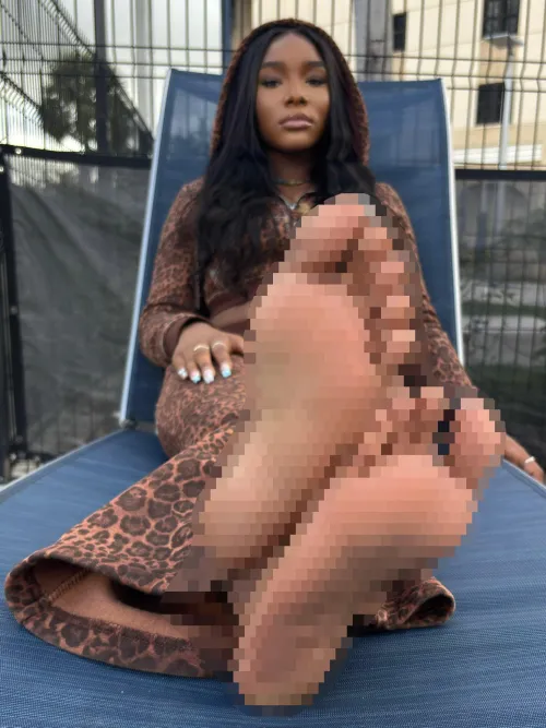 All you get to eat is the dirt and sand from my soles!