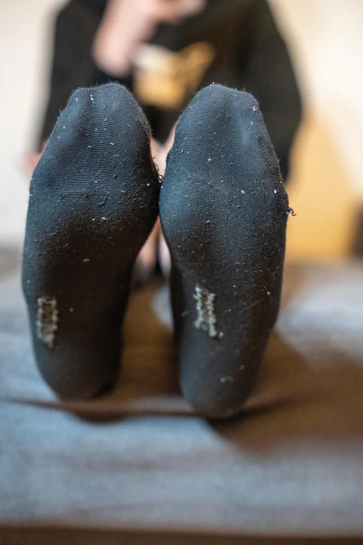 Black socks after 3 days [F]