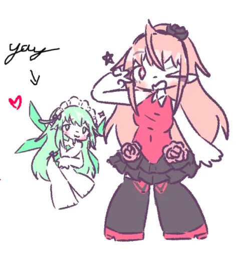 Drawin Leaf & Prickett today!!