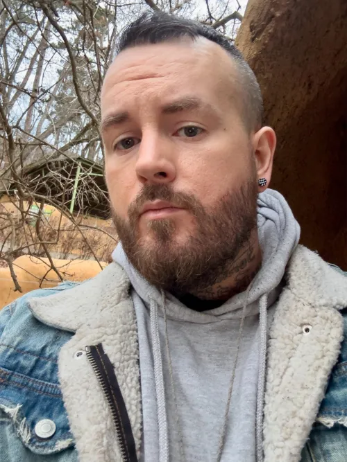 Enjoying the weather outside (its cold tho)