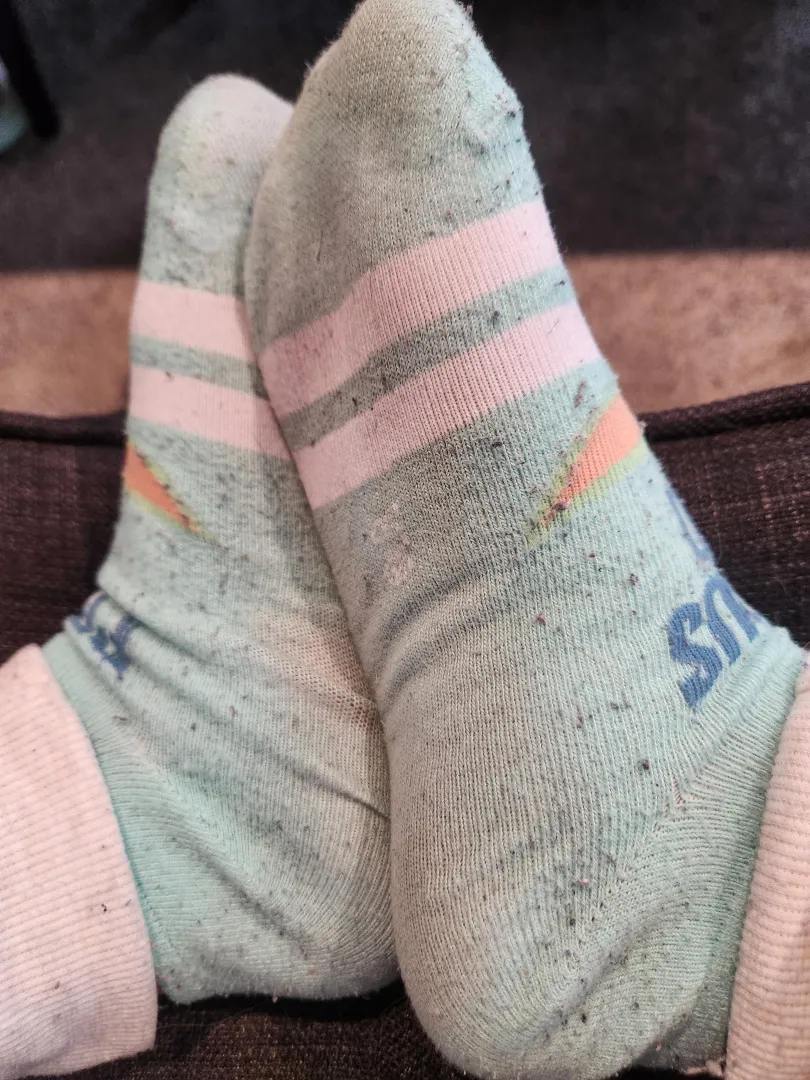 [F] The smell that follows me everywhere. After work socks!