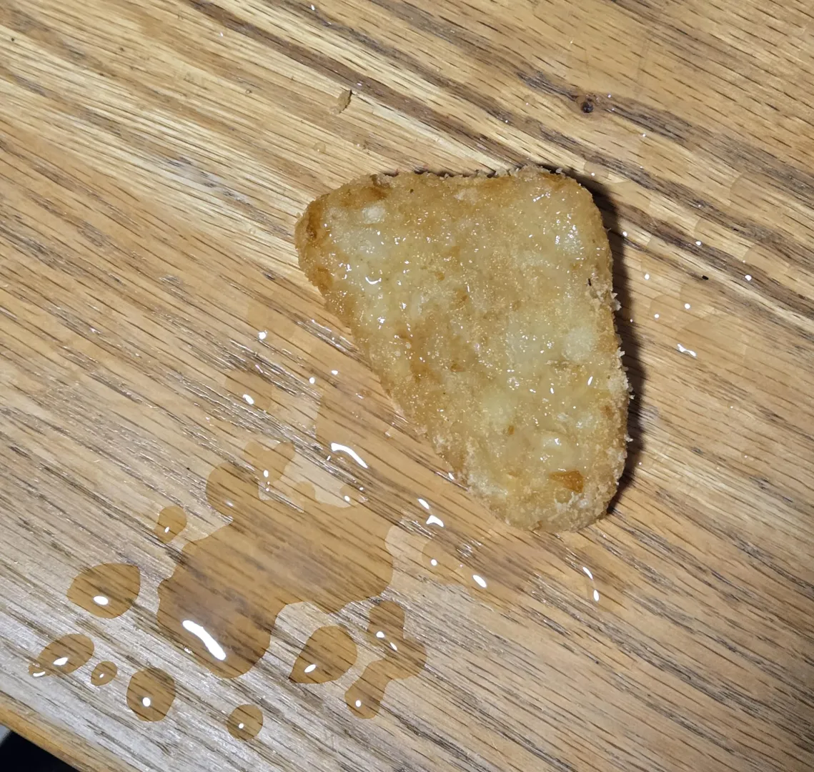 First time covering food