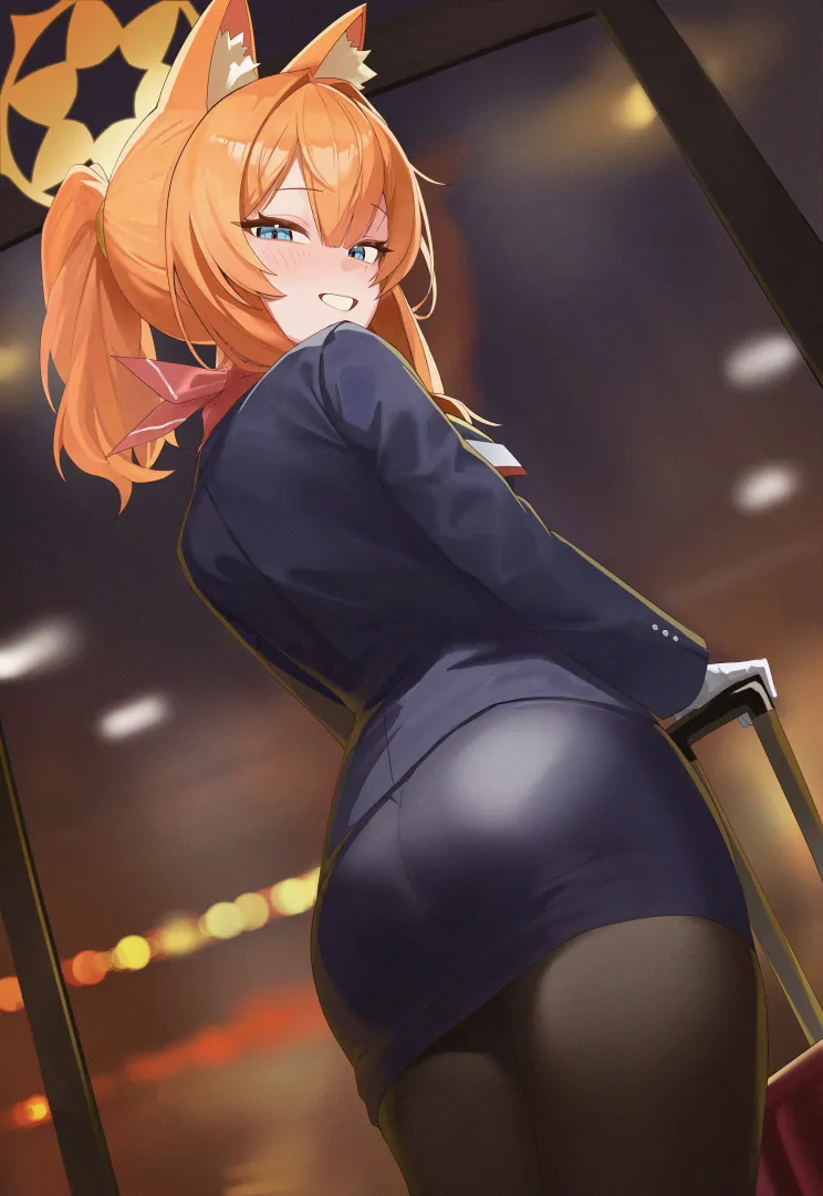 Flight Attendant Mari [Blue Archive]