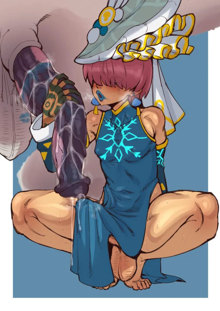 Getting owned by a horse (ebonyxh)