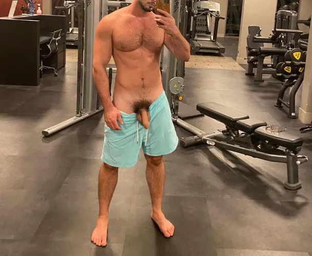 Gym was empty so why not