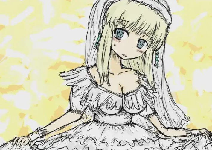 Hi Guys, You are invited to my wedding with Alice She looks gorgeous on her dress