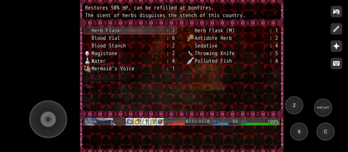 I cant see some icons on mobile