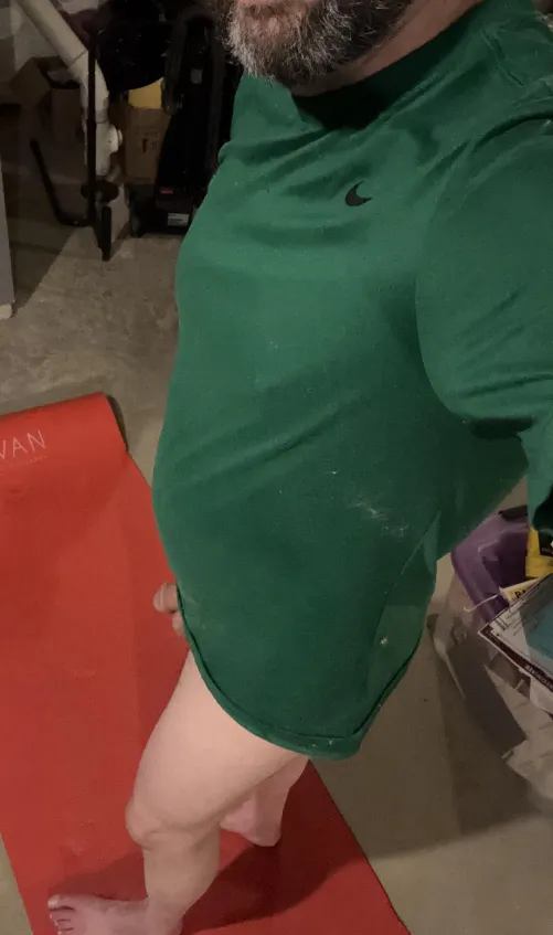 I wore green but left you some spots to pinch if you’d like