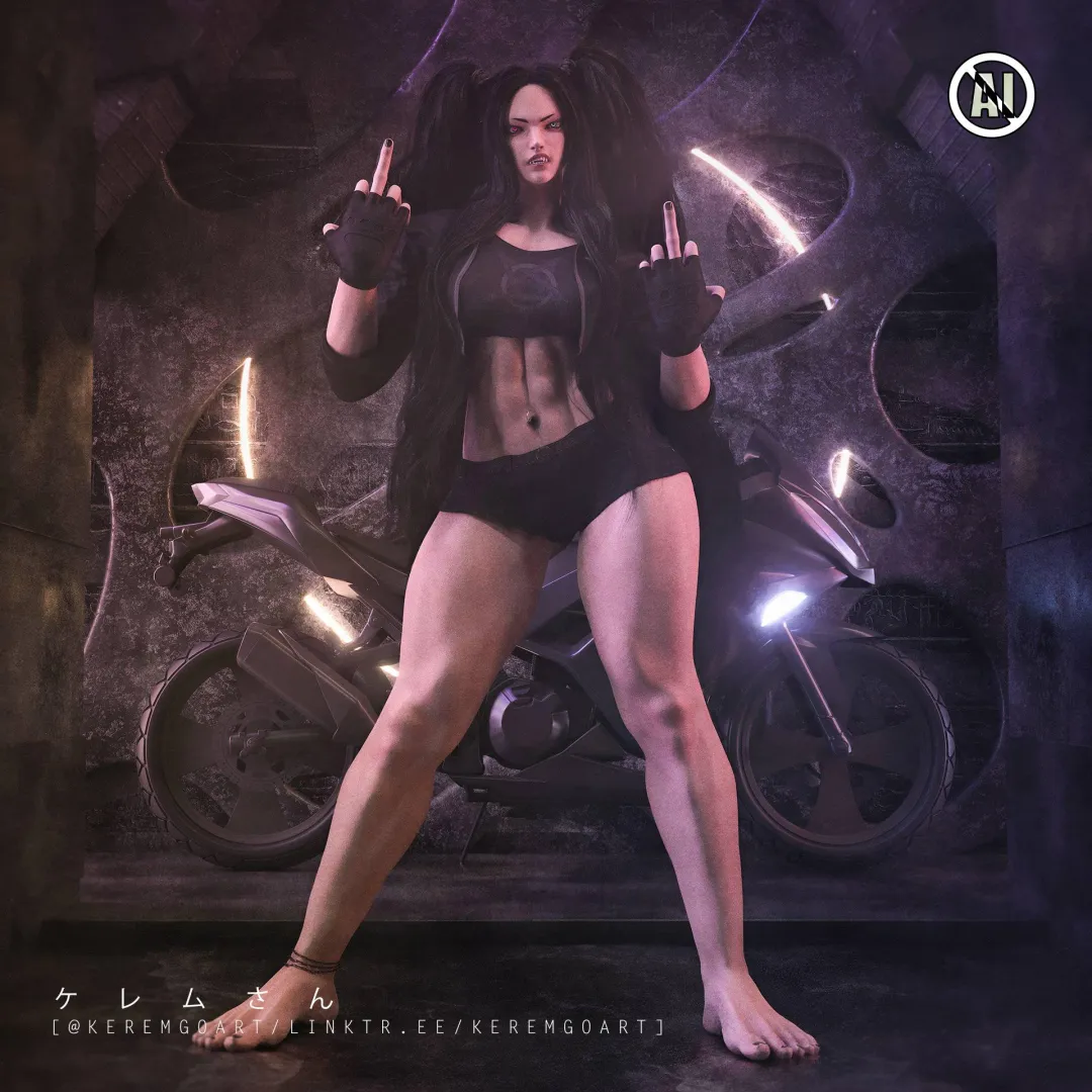 Juri Han With Attitude - Art By Me (d3ogmerek)