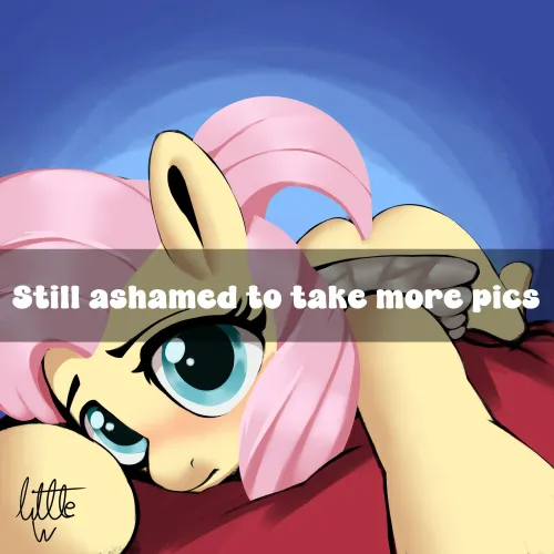 Lets go fluttershy! (artist littleuwu20 aka me)