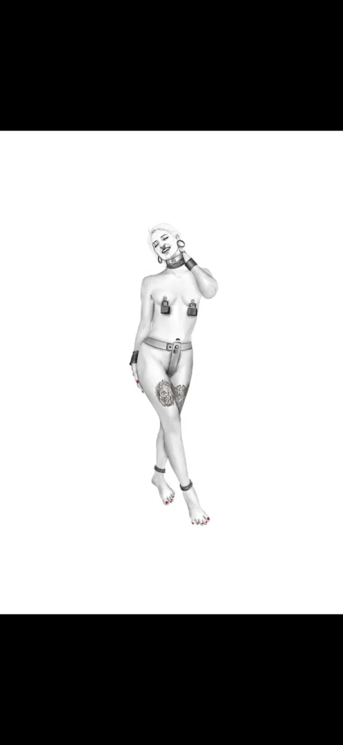 Marta klinta in steel (and pencil)