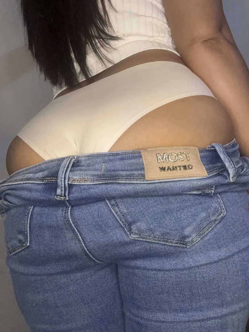 Maybe I should finish lowering my jeans