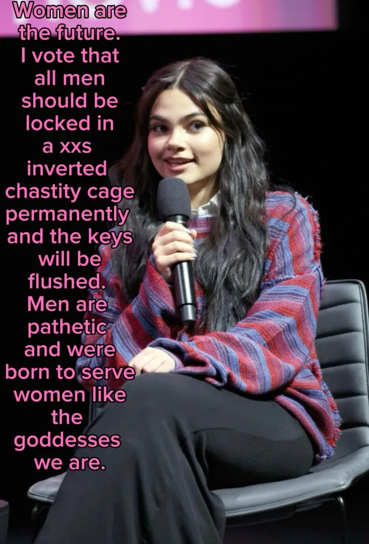 Mistress Ariana Thinks All Men Should Be Locked In permanent chastity. NO IMAGEFAP!