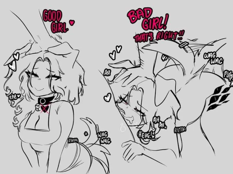 Puppy is drunk and horny woah so in heat x.x