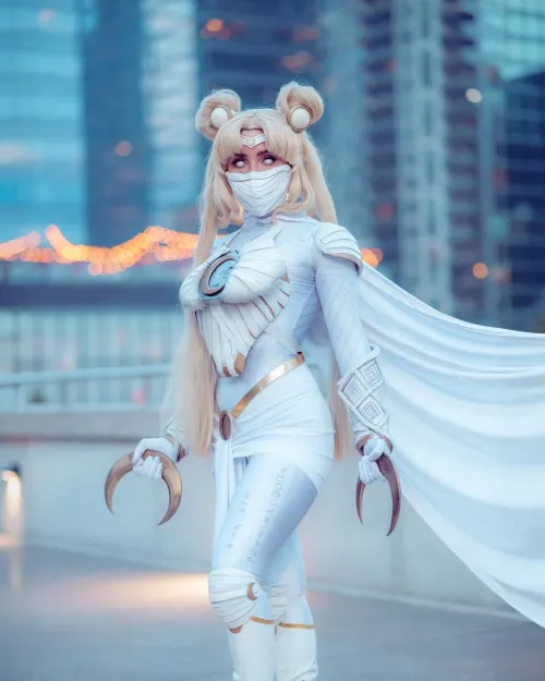 Sailor Moon as Moon Knight (Lisa Mancini) [Sailor Moon & Marvel]
