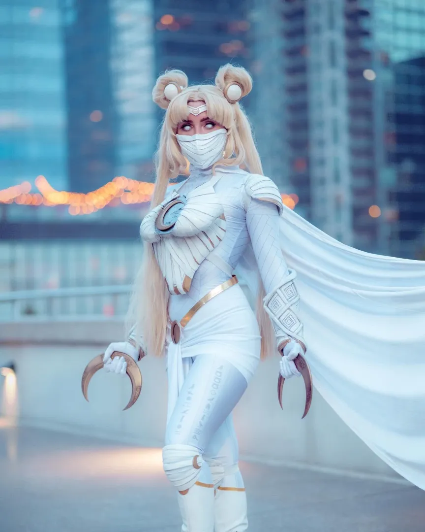 Sailor Moon as Moon Knight (Lisa Mancini) [Sailor Moon & Marvel]