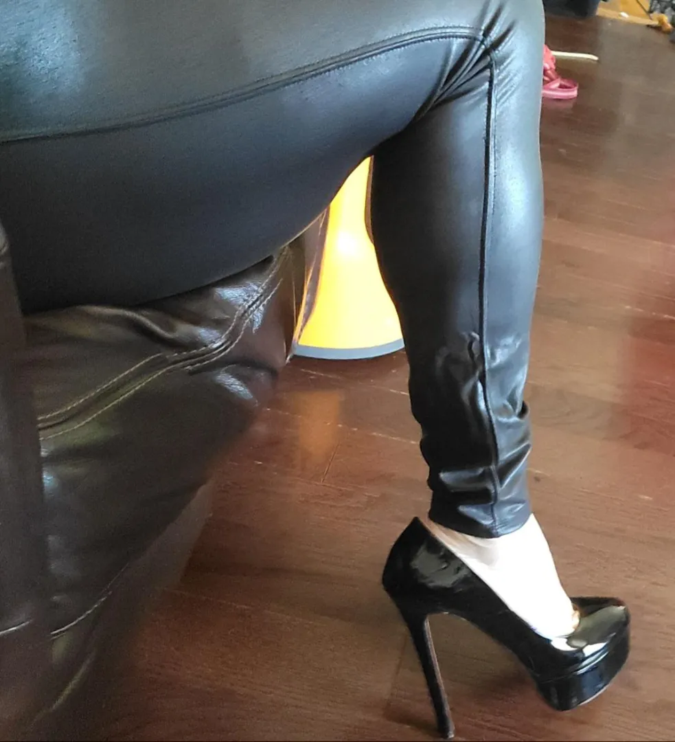 Sexy in black, are you taking me out?