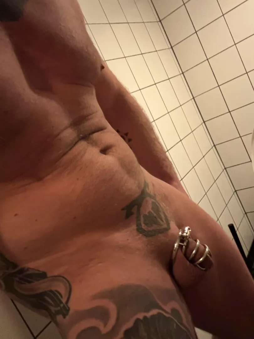 Showing off at the gym