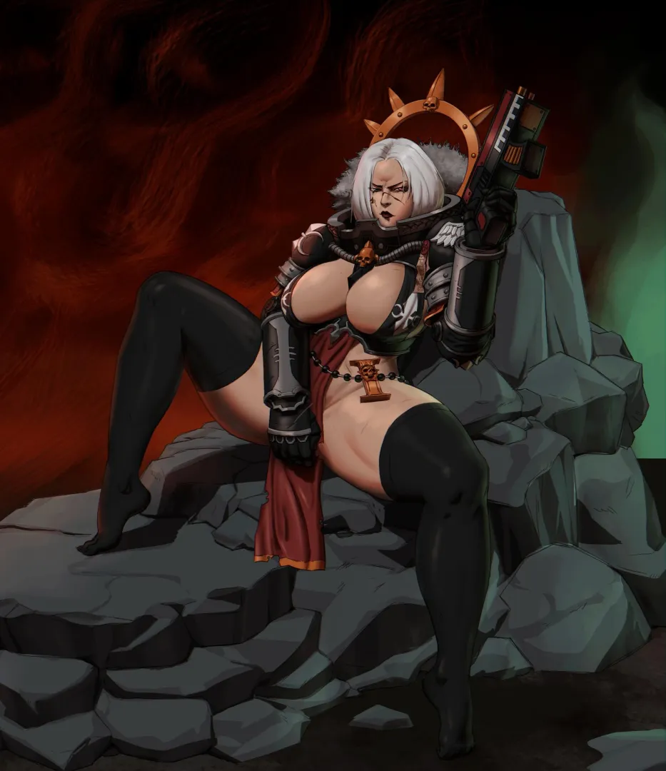 SIster of Battle, Art by me