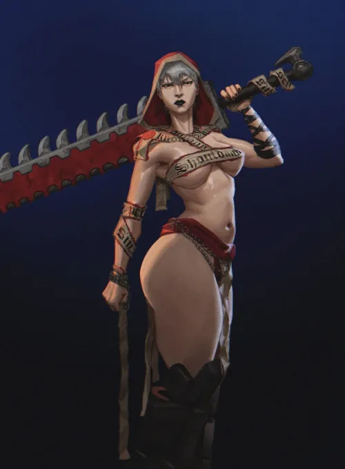 Sister Repentia, art by me