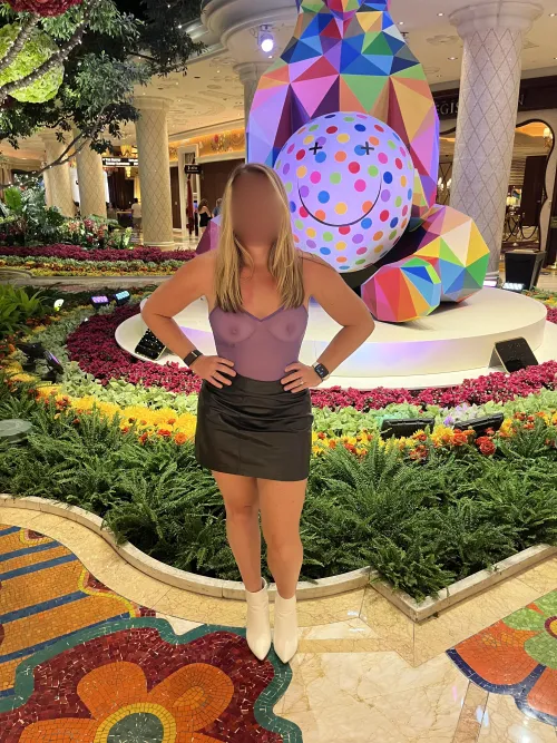 Such a fun top to wear out. Would you notice?