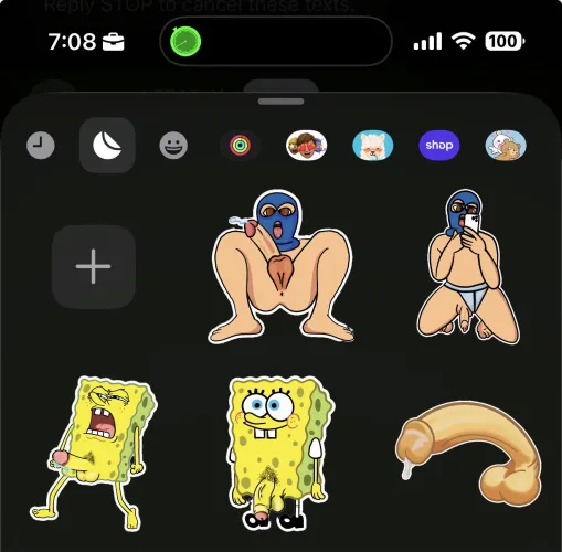 Turning my goon pics into stickers