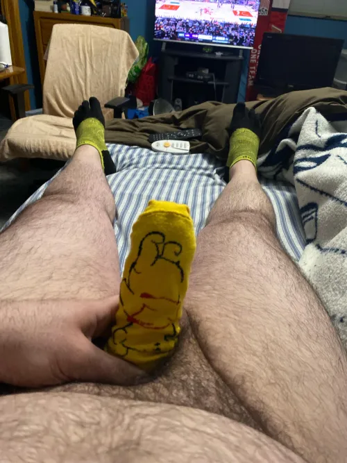 Very cute cum sock