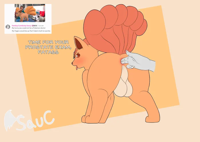 Vulpix health checkup [M](OneSaucyDragon)