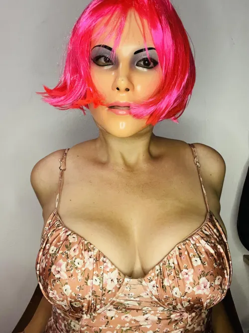 Wanted to get your opinion: Is this mask giving 'mysterious and sexy' or 'too creepy'? I’m planning my first explicit shoot soon.