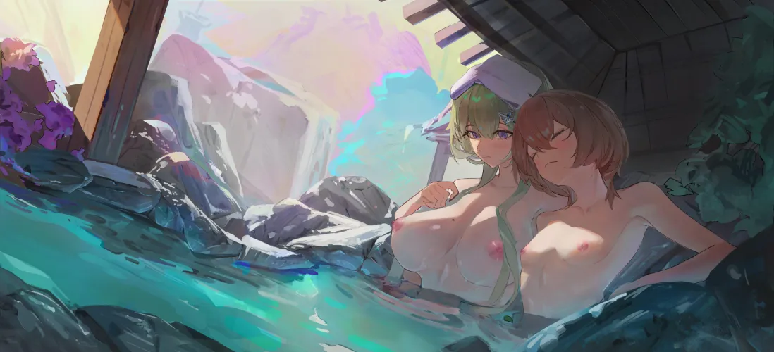 Wilhelmina and Clio (rasupu4) [vtuber]