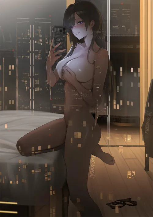 Window Reflection (rucarachi) [Artist's OC]