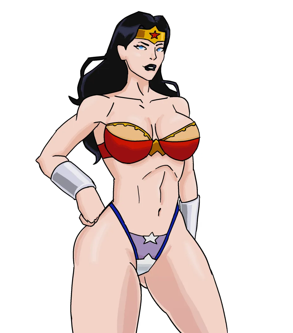 Wonder Woman in Lingerie [Art by Me]