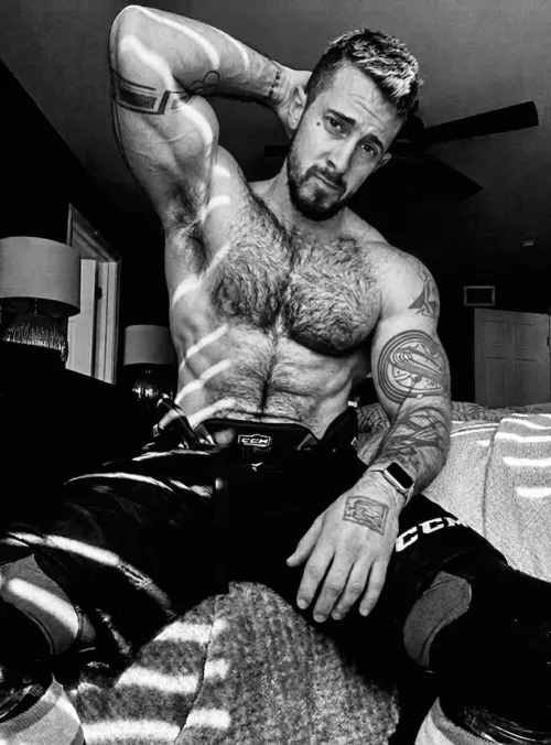 (30) Hairy Hockey Jock - OC