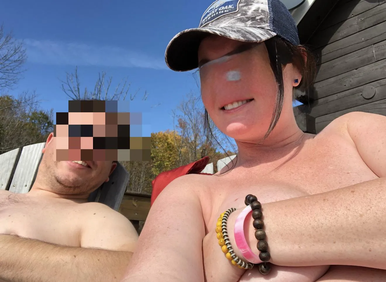 42/41 looking for a real like-minded couple to chat with on tele. Must verify and no singles please.