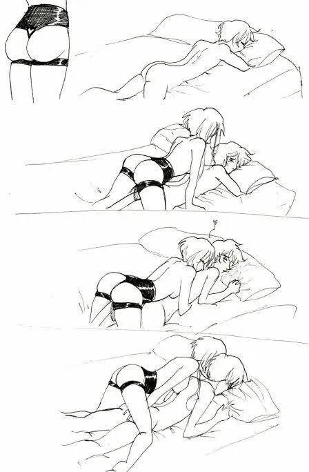 A story about a morning with my husband; he loves it when I surprise him, and I'm delighted to wake him up this way.