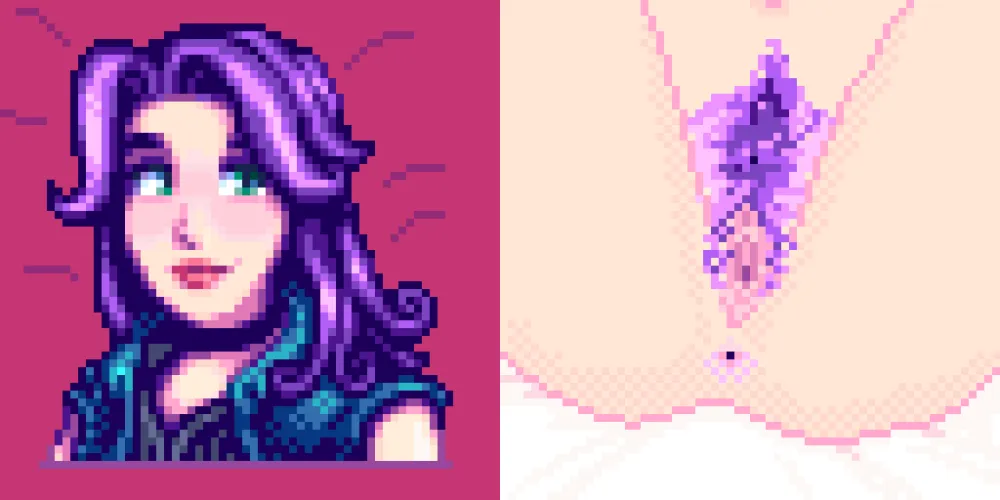 Abigail and her Stardew Valley