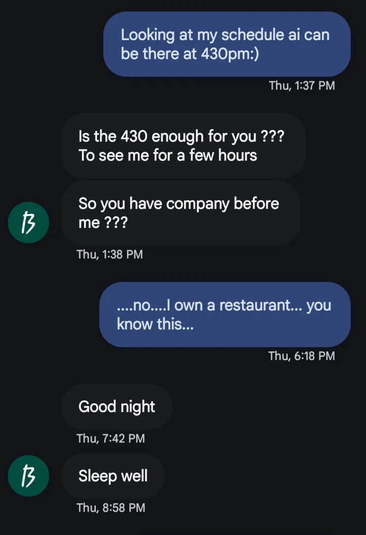 ArE yOu seeIng SoMeonE BEFORE mE? 